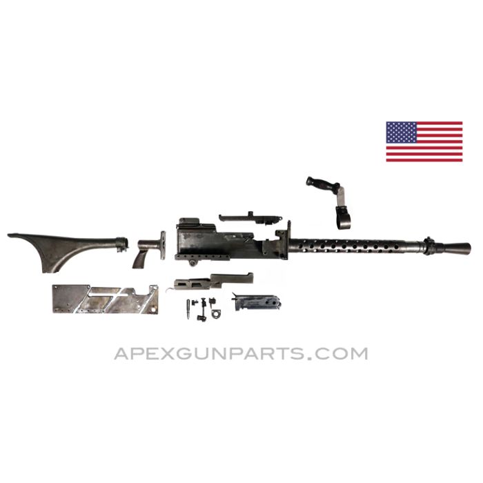Browning 1919A6 Parts Kit w/ USGI Stock, Carry Handle & Torch Cut RHSP, No Bipod, .30-06