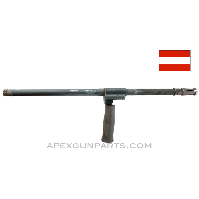 STEYR AUG Barrel, 19.5", With Grip, No Gas parts, Sanitized, 5.56/.223 *Good* 