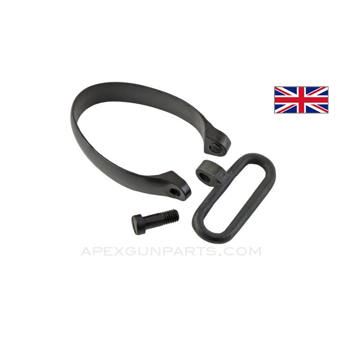 Enfield #4 Barrel Band, With Sling Swivel, Milled *Very Good*