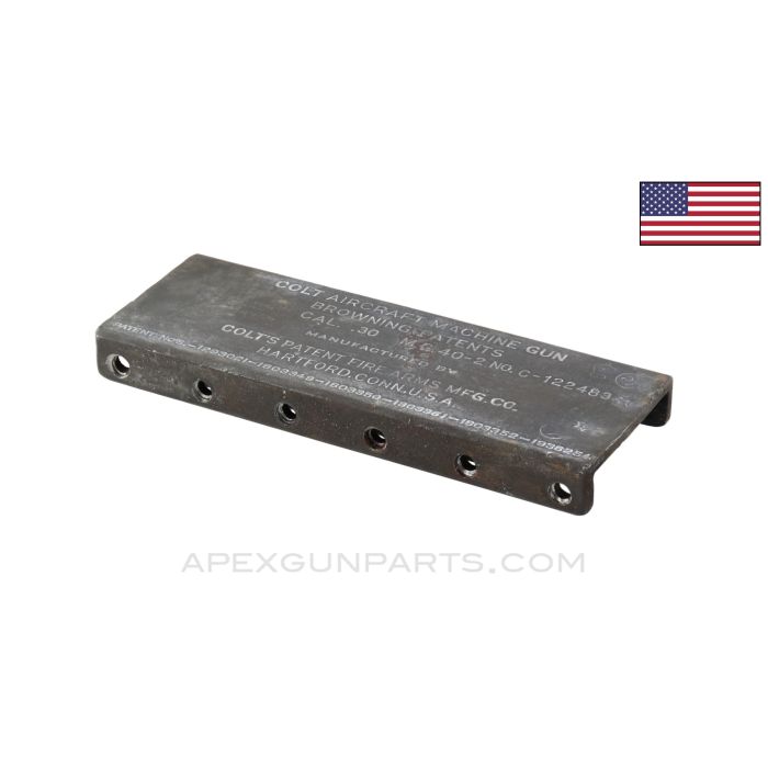 Browning ANM2 .30 Cal Top Plate, Colt *Very Good*