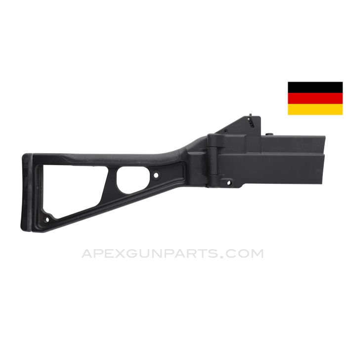 HK UMP40 Folding Stock, Rear Sight and Rear Receiver Section, Part #4-10 & #22-26, *Excellent* 