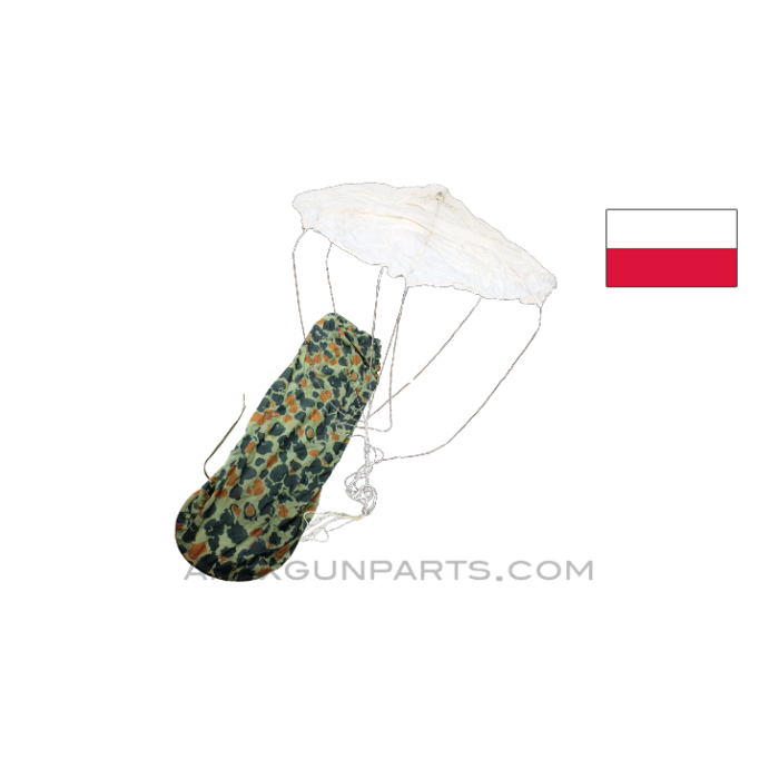 Polish Air Drop Parachute, Special Operations FROG Pattern, *Very Good* 