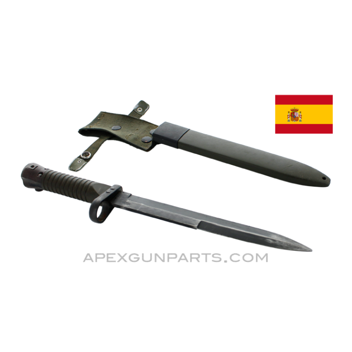 CETME Model L Bayonet with Scabbard, *Fair* 