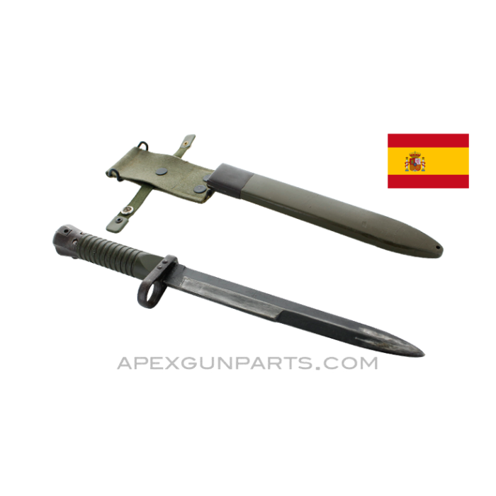 CETME Model L Bayonet with Scabbard, *Good* 