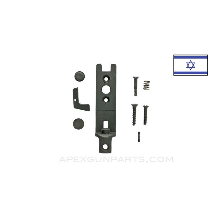 UZI Wood Stock Tang with Hardware *Excellent*