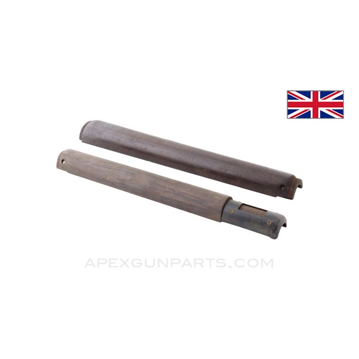 Enfield #4 Handguard, Smooth, Front & Rear Set, *Very Good*
