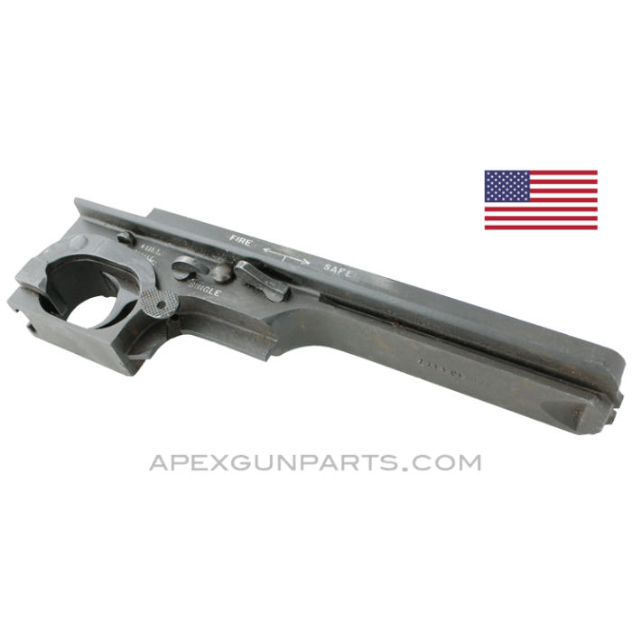 Thompson 1928A1 Lower Receiver Assembly, Full-Auto, No Wood, .45 ACP, *Good* 