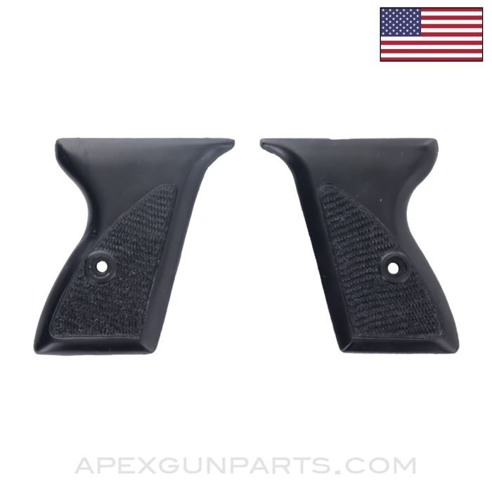 Mauser HSc Grips, Black Polymer, *New Manufactured*