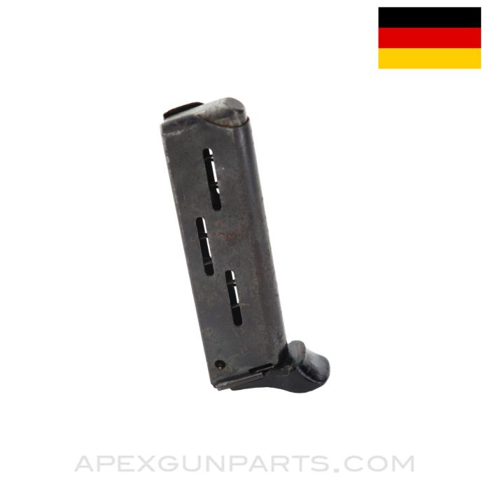 H&K HK4 Magazine, w/ Finger Extension, Steel, 7rd, .380 *Good*