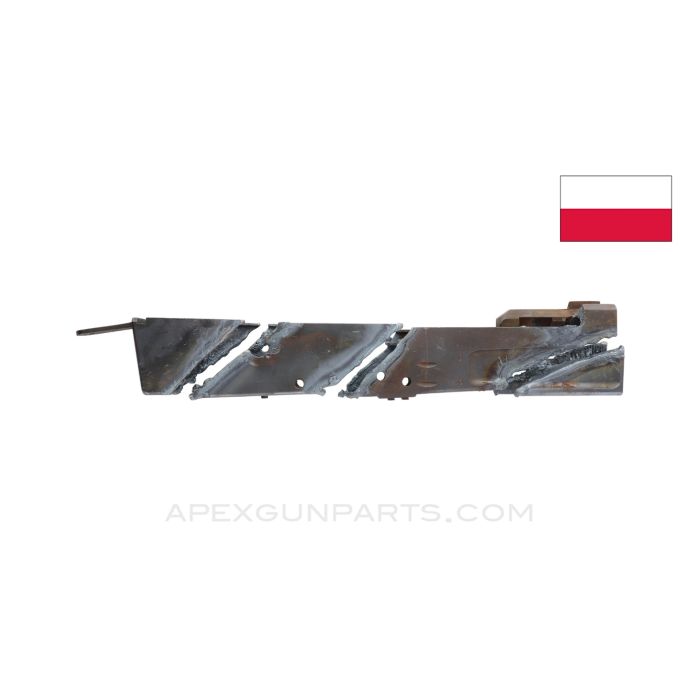 Polish Milled AK-47 Fixed Stock Cut Demilled Receiver, Sold *As Is* 