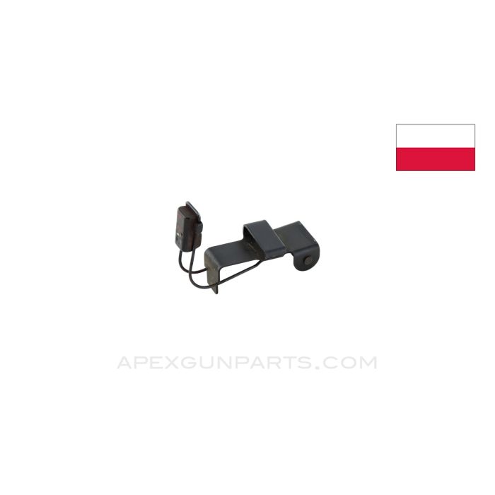 Polish AK-47 Front Night Sight, Clip-On, *Good*