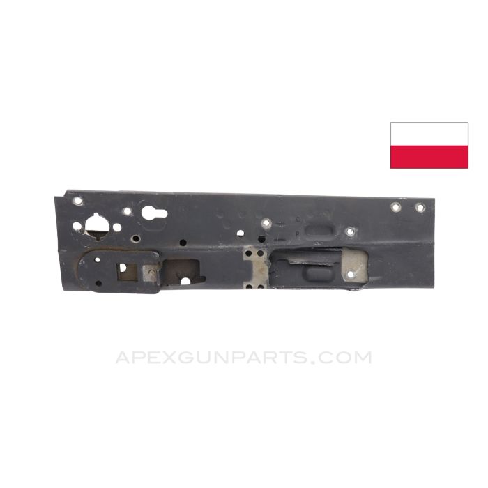 Polish AKMS Crushed Demilled Receiver, Sold *As Is* 