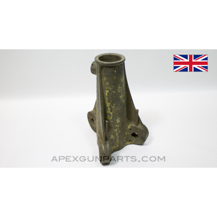 Vickers MG Tripod Socket, Stripped, Bronze, Green Painted *Good* 