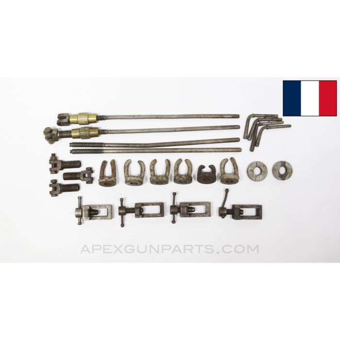 Hotchkiss M1930 Heavy Machine Gun Dual Naval Mount Spare Hardware Set *Fair*