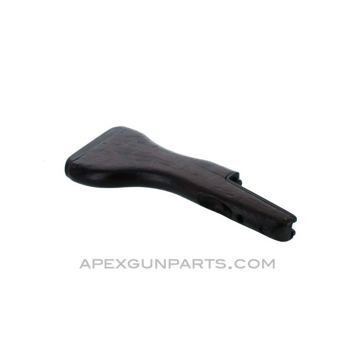 UZI Wood Stock, Complete, Cracked, *Used*, Sold *As Is*