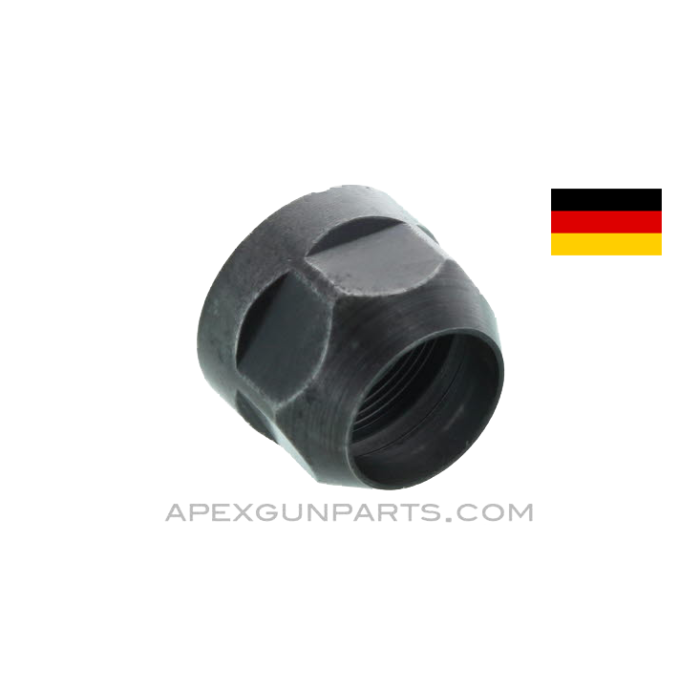 MP 38 / MP 40 Barrel Nut, 6-Sided, Blued *Good*
