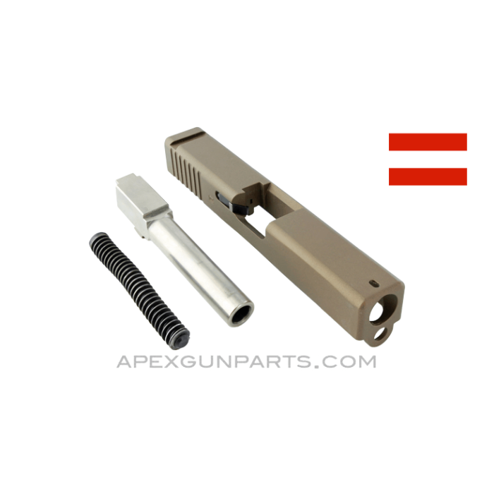 Glock 23 Slide Assembly, Complete, w/ 4" Barrel, .40 S&W, Cerakoted, *Very Good*