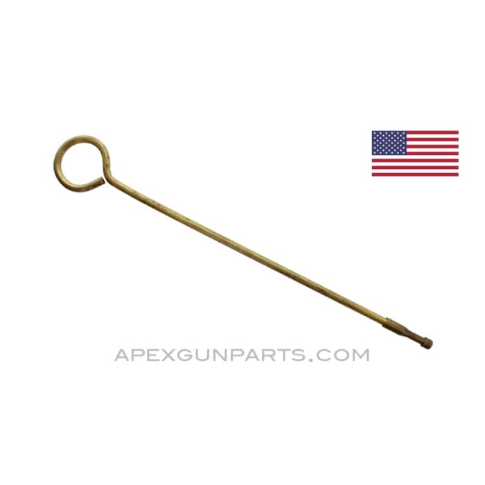 USGI SMG Cleaning Rod, .45 ACP, 15" Length, Brass, *Good* 