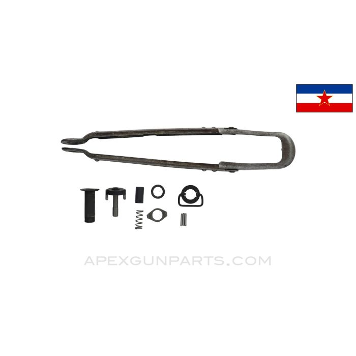 Yugoslavian AK-47 Underfolder Stock with Hardware *Good*