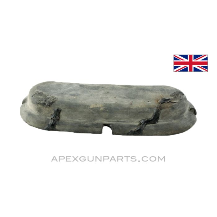 Enfield #5 Buttpad, Rubber, With Melted Rubber *Good* 