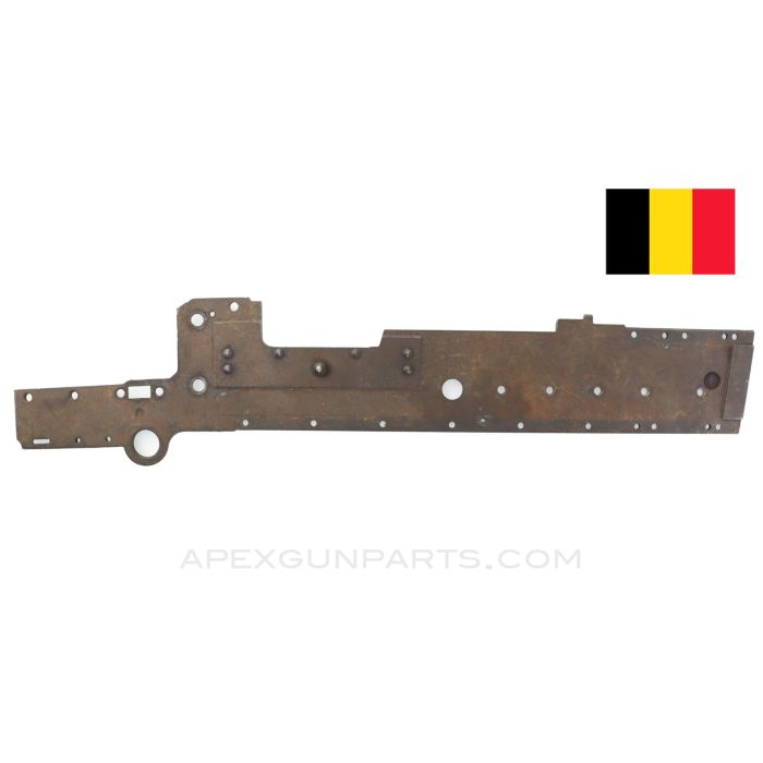 FN MAG58 Side Plate, Left, with One Bolt Rail *Fair / Rusty*