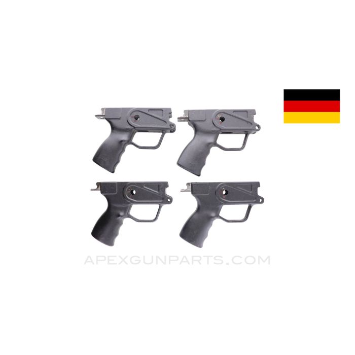 4 Pack HK33 / MP5 Polymer Trigger / Grip Housings, Stripped, *Good*