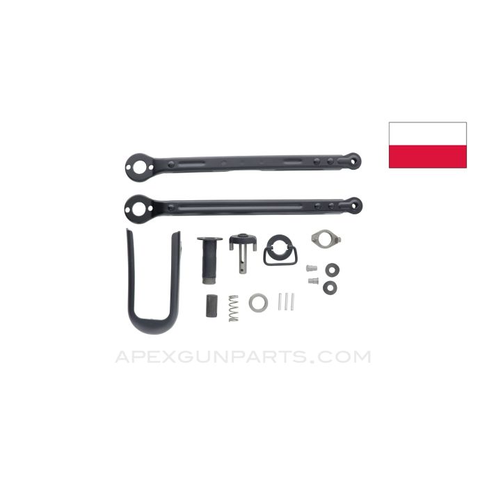 AK Under Folder Buttstock with Locking Mechanism, Polish *NOS* 