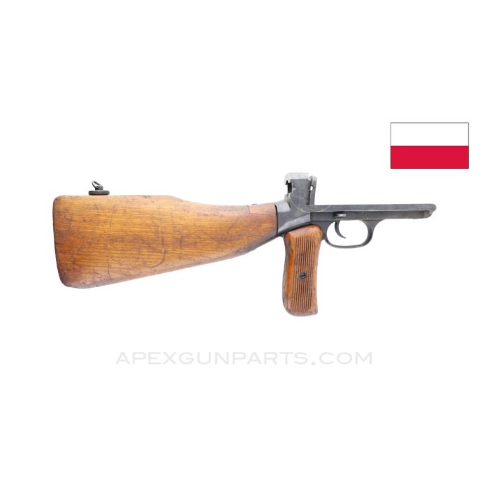 DPM Lower Receiver Assembly with Buttstock, Polish, *Good*