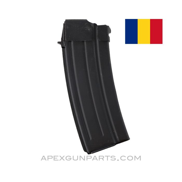AK  WASR-3 / SAR-3 Magazine, 30rd Blued Steel, Romanian, 5.56 NATO / .223 *NOS* 