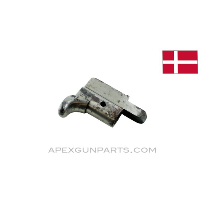 Danish Krag Rifle Cocking Piece, In The White *Good*
