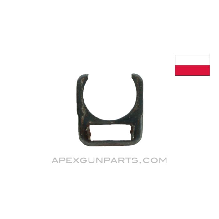 Polish AKM Rear Lower Handguard Ferrule, Steel *Fair*