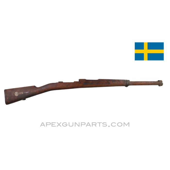 Swedish M96 Mauser Rifle Stock Assembly, Complete, 6.5X55 *Good* 
