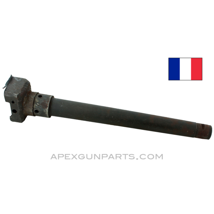 French MAT-49 Barrel, 9", Stripped, Drilled/Demilled, *Good*