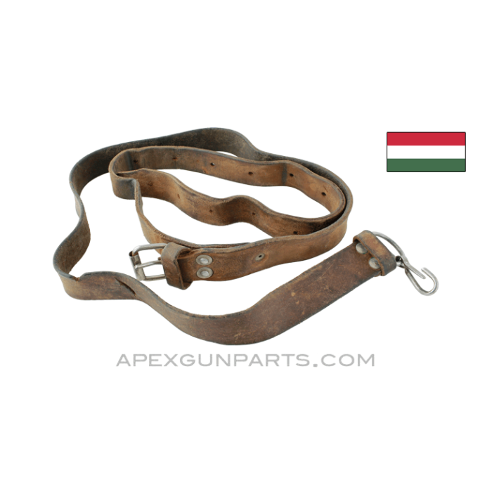 Hungarian AK-63 Sling, Leather *Fair* 