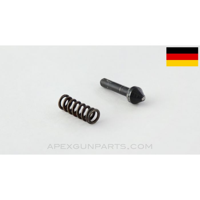 Walther PPK Pistol Trigger Guard Spring w/ Trigger Guard Plunger, .32ACP *Good*