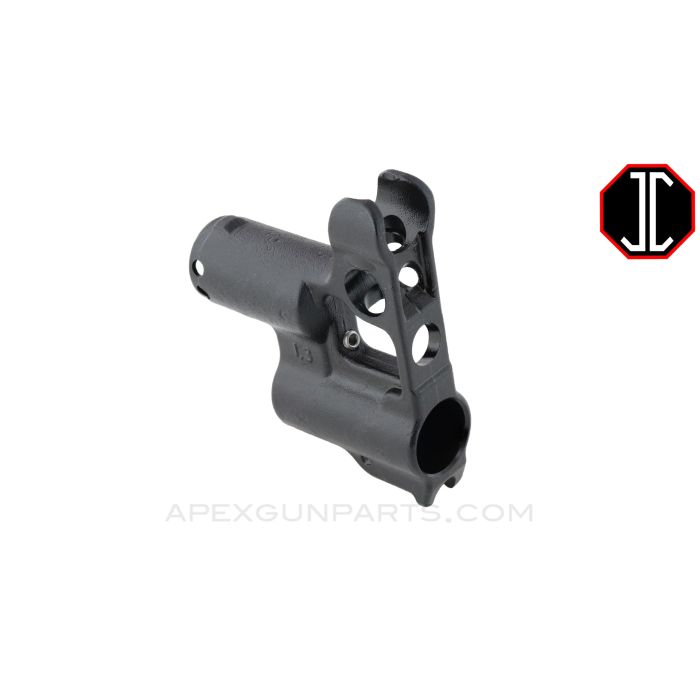JMAC Customs Front Sight Gas Block Combo, No Detent Opening, Adjustable Gas Block, No Small Parts Fitted, GBC-13, *NEW*