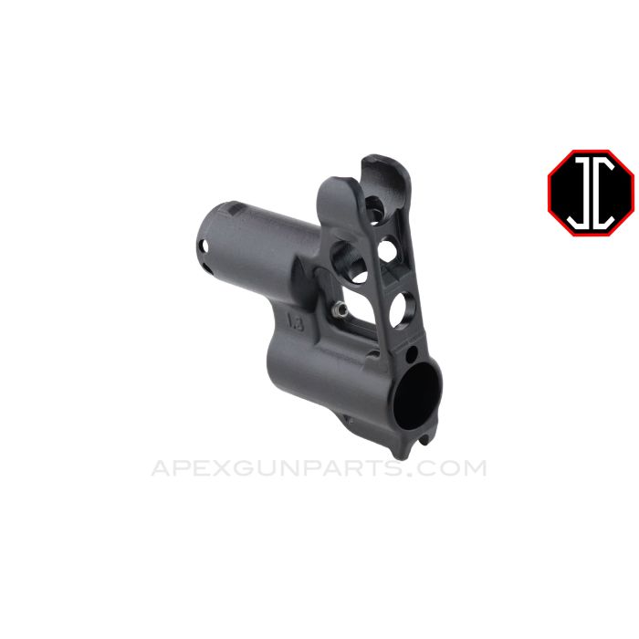JMAC Customs Front Sight Gas Block Combo, w/ Detent Opening, Adjustable Gas Block, No Small Parts Fitted, GBC-13, *NEW*
