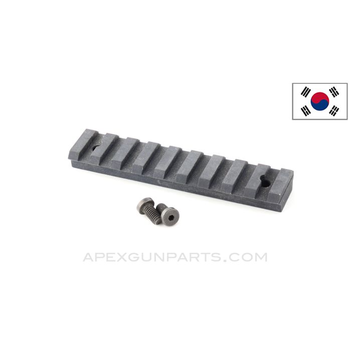 Daewoo Rifle Picatinny Rail Section, w/ Screws *NEW*