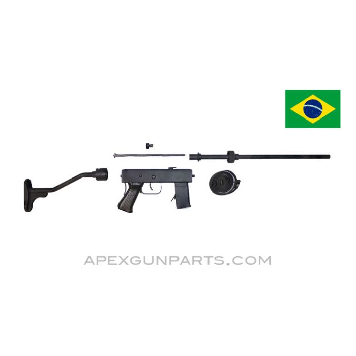 Mekanika Uru SMG Parts Set, 19" Barrel, No Bolt, With Sling, Brazilian, *Very Good* 