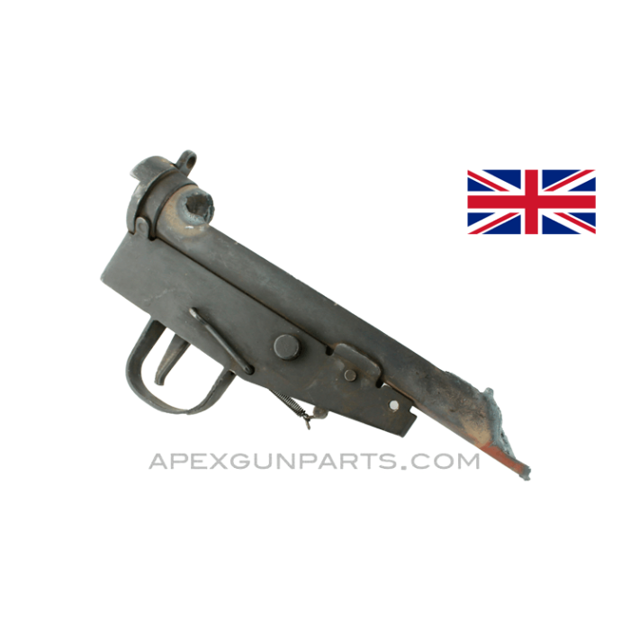 STEN Mk 5 Fire Control Housing Assembly, NO Dust Cover, Sold *As Is* 
