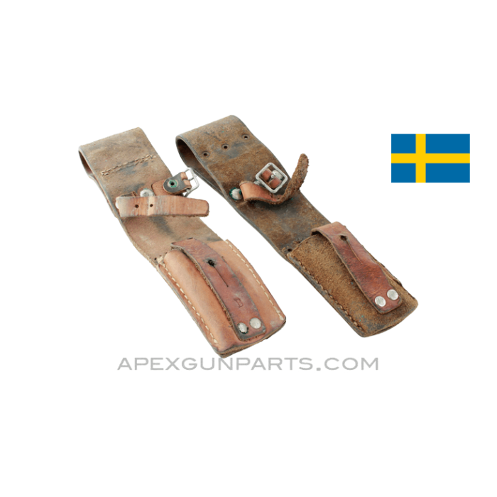 Swedish Mauser Bayonet Frog, Leather, *Good* 