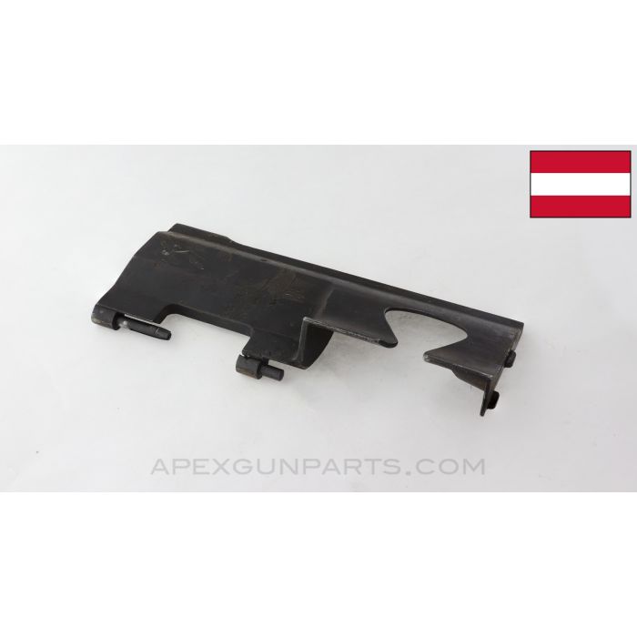 Schwarzlose M1907 / 12 Feed Drum / Chute Cover, Detached Front Mount Lug *Fair*