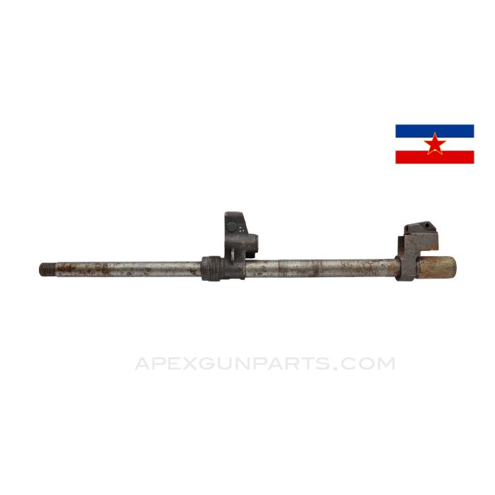 Zastava M92 Populated Barrel, 16" long, In The White, 7.62x39 *Very Good / Light Rust* 