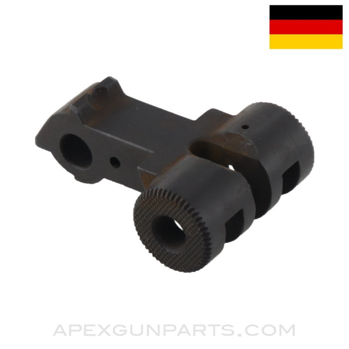 German Luger P-08 Rear Toggle Link, WW2 Depot Replacement Parts, Unmarked, *Good* 