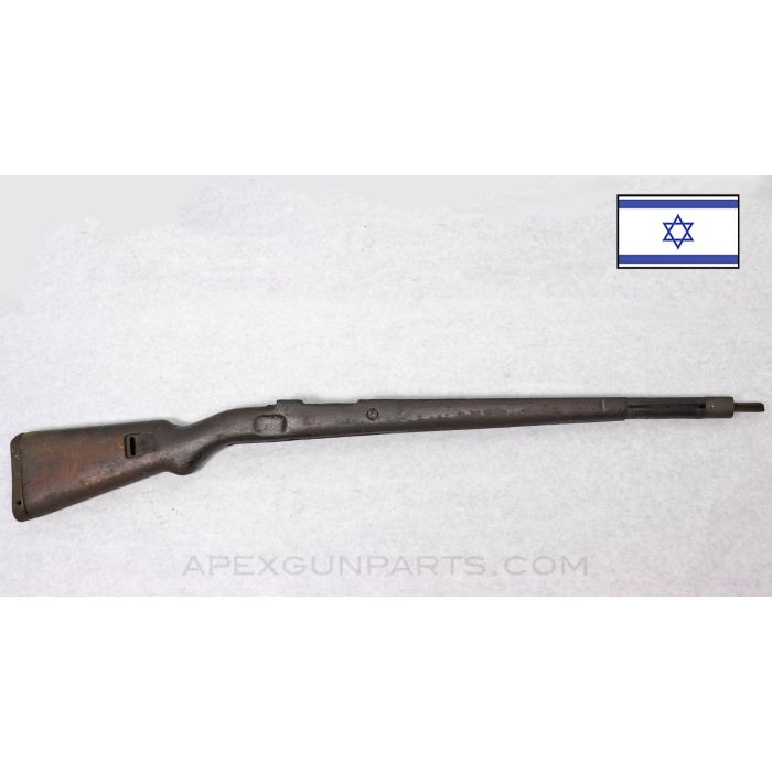 Israeli K98 Mauser Stock, 38" Long, 7.62 Marked, Wood w/Buttplate *USED / Fair* 