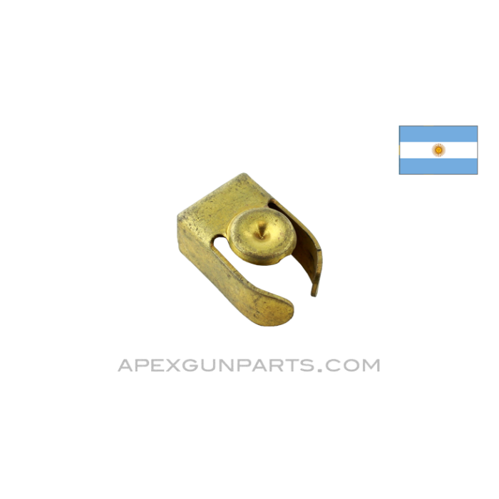 M1891 Argentine Mauser Brass Nosecap / Muzzle Cover, Early *Very Good*