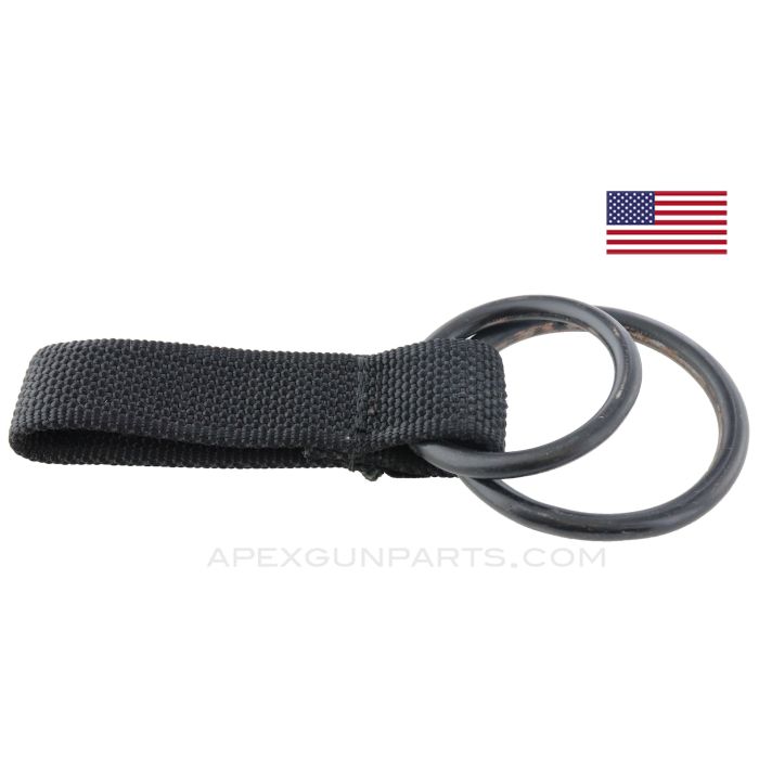 Galls Molded Nylon Double Ring Flashlight Holder *Very Good*