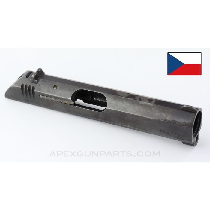 CZ27 Slide Assembly, Complete, Strakonice Marked. 7.65 *Fair*