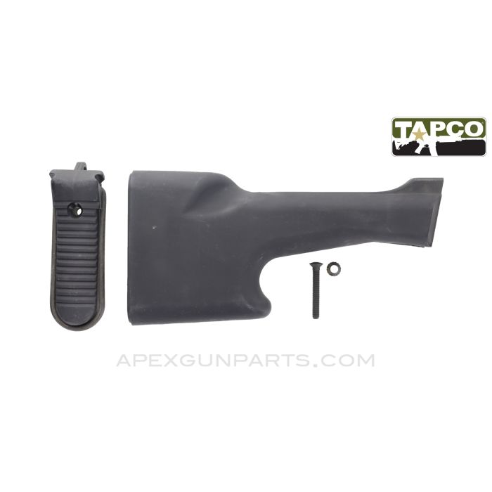 TAPCO FAL Buttstock Kit, SAW Type, Black Polymer, US Made 922(r) Compliant Parts, *NEW* 