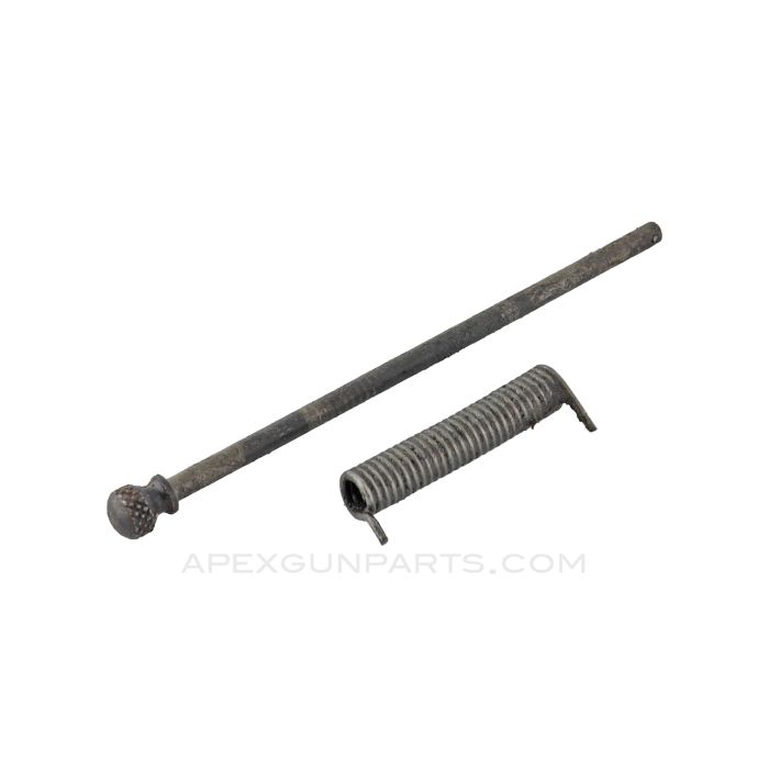 Portuguese Madsen 7.92mm Cartridge Distributor Pin and Spring *Good*